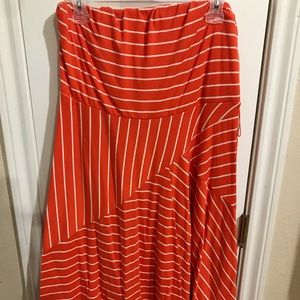 Maurice’s midi length tube top dress size 1X